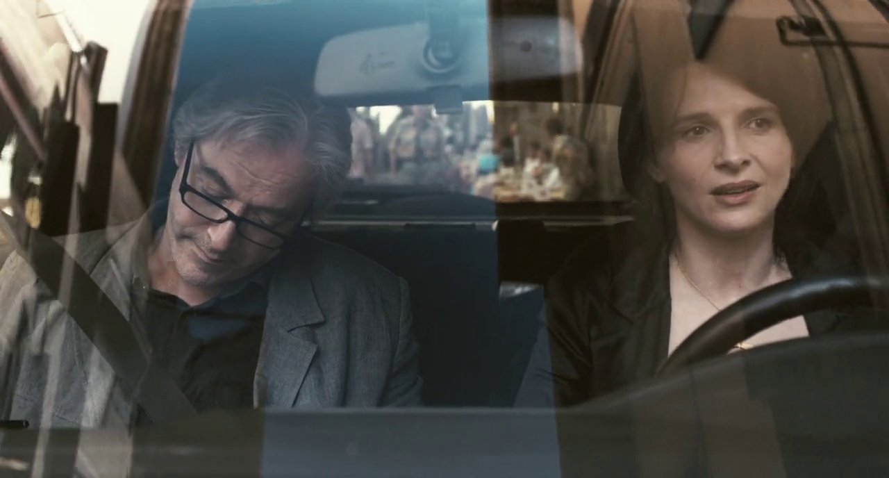 Car rather than train in Kiarostami's Certified Copy Car rather than train in Kiarostami's Certified Copy