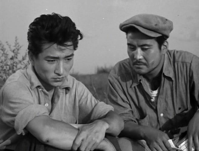 Jo Hae-wan and Hak Kim in The Flower In Hell Jo Hae-wan and Hak Kim in The Flower In Hell