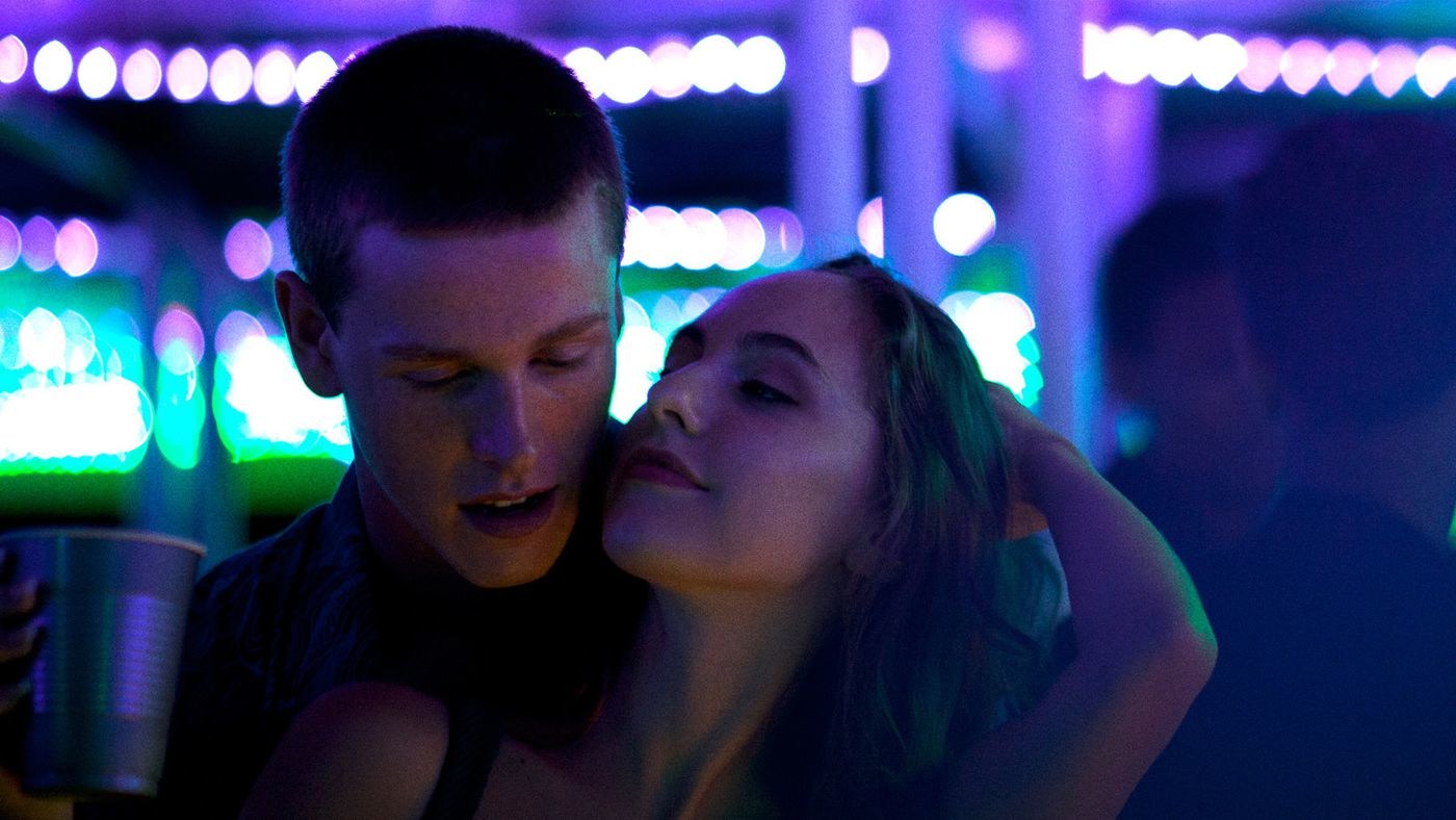 Harris Dickinson and Madeline Weinstein in Eliza Hittman's Beach Rats