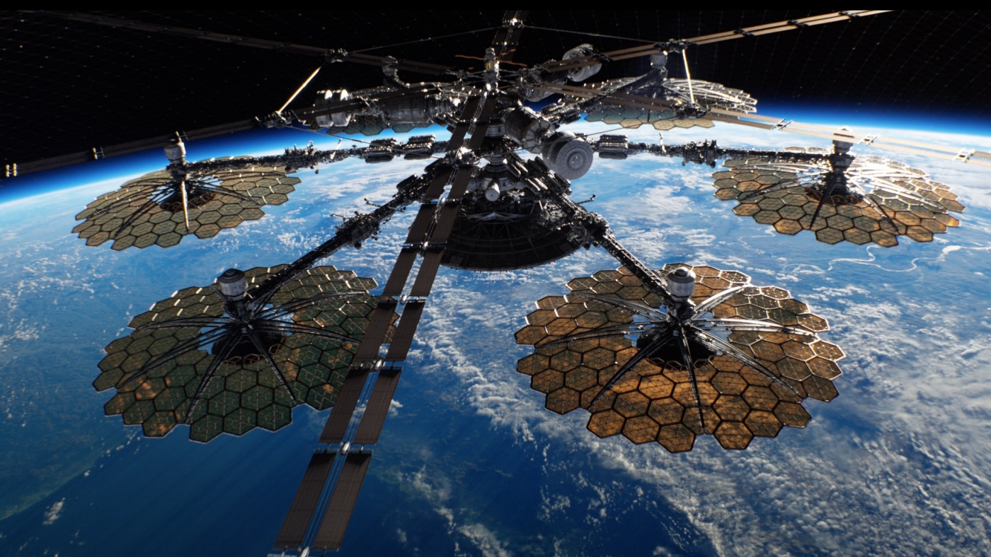 Geostorm satellite