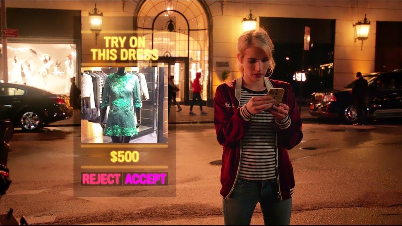 Emma Roberts considering a dare in Nerve