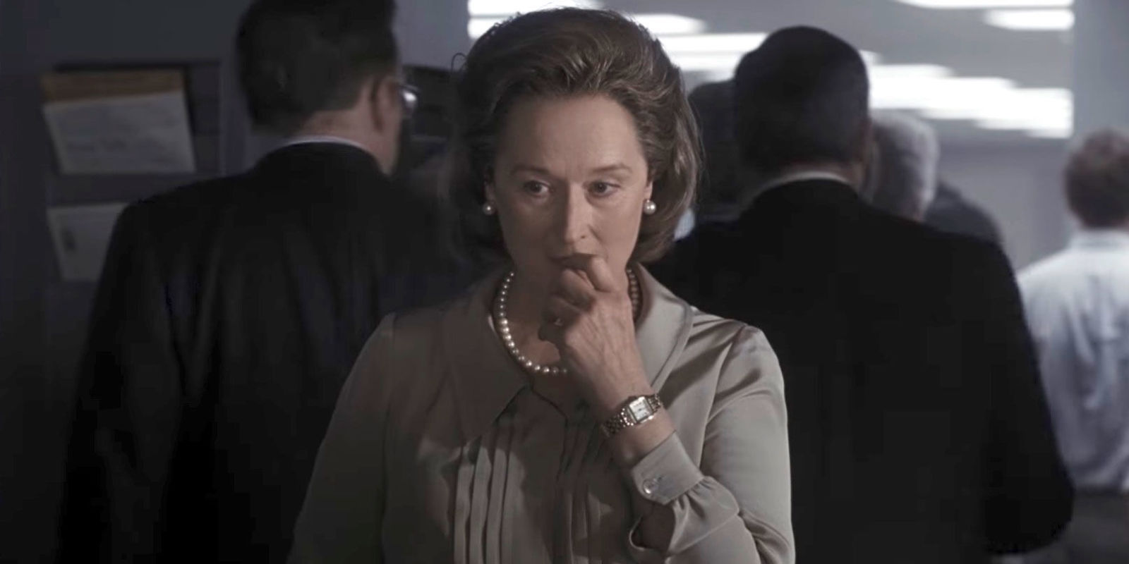 Meryl Streep in the Boy's Club of Steven Spielberg's The Post