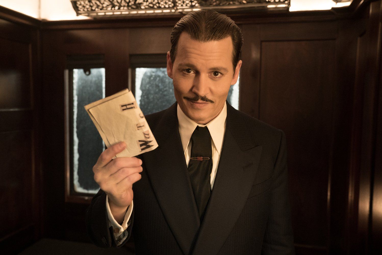 Johnny Depp in Murder On The Orient Express