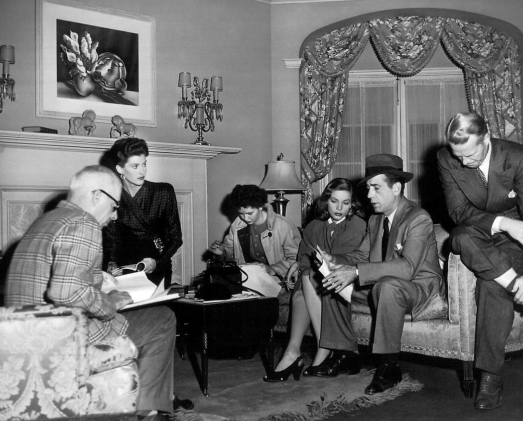 The Big Sleep between takes