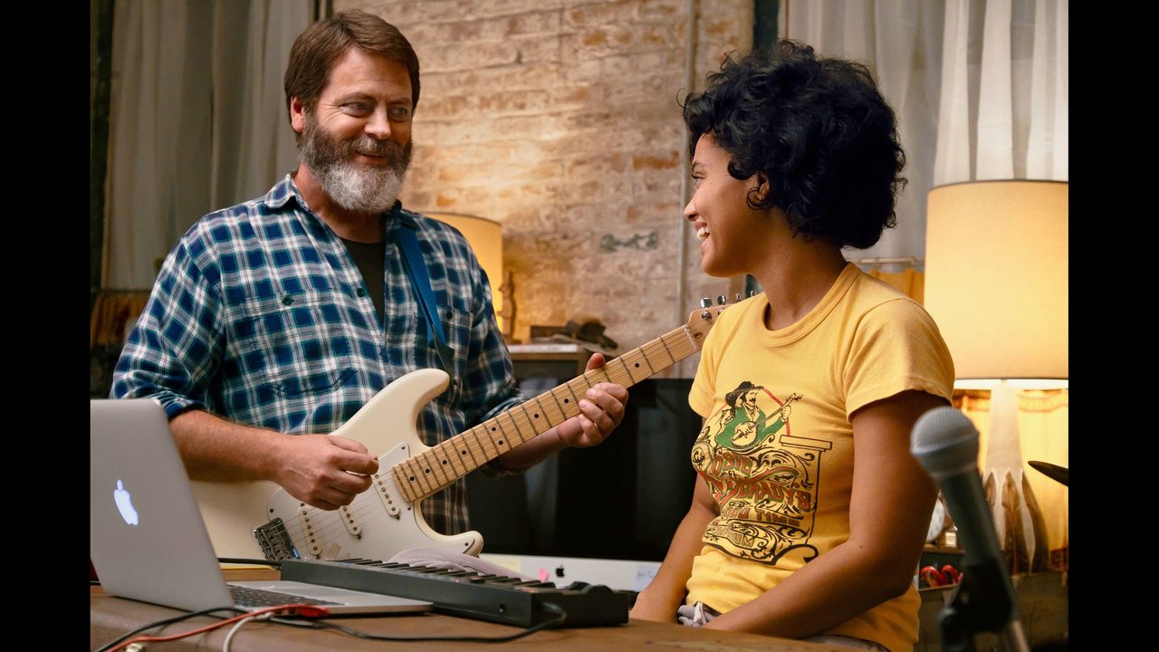 Nick Offerman and Kiersey Clemons in Brett Haley's Hearts Beat Loud