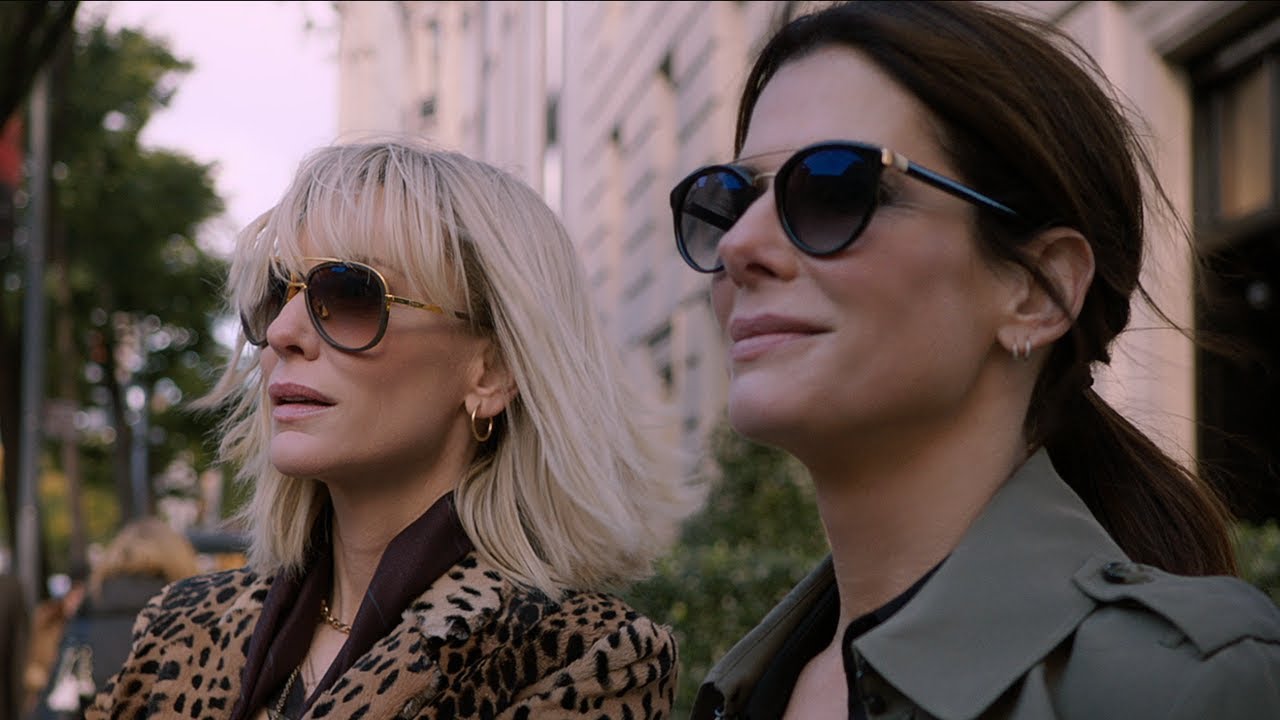 Sandra Bullock and Cate Blanchett in Ocean's 8