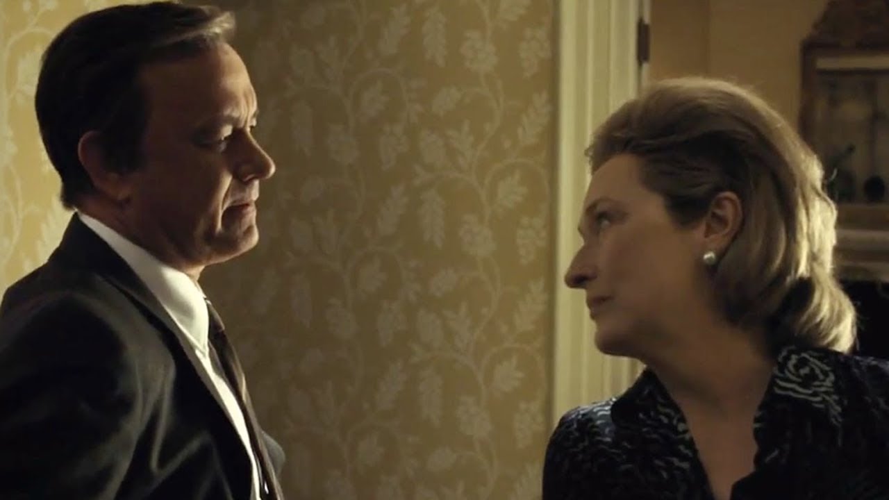 Tom Hanks and Meryl Streep in Steven Spielberg's The Post