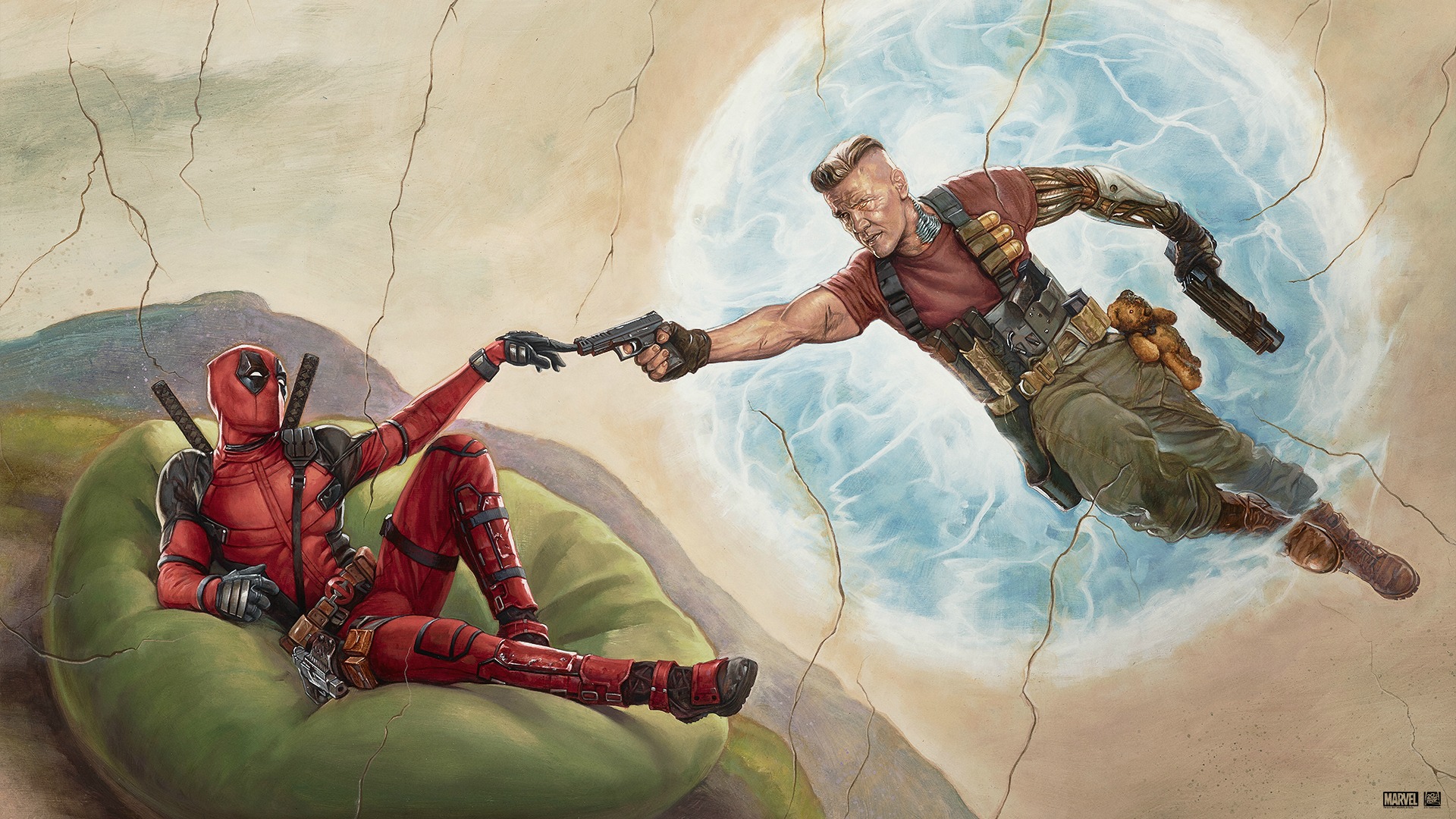 Ryan Reynolds and Josh Brolin Deadpool 2