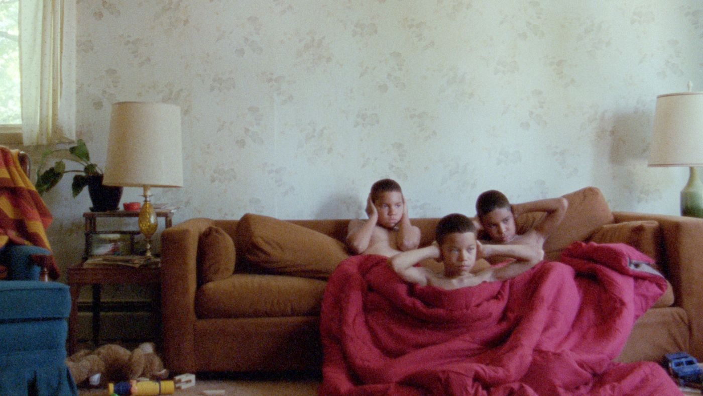 Evan Rosado, Josiah Gabriel, and Isaiah Kristian in We The Animals