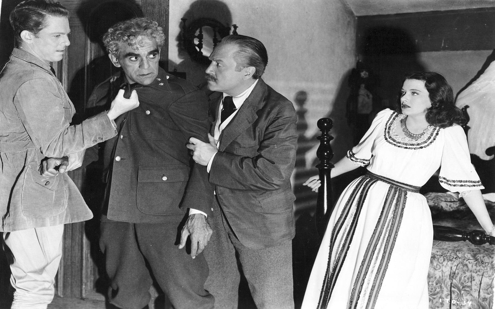 Boris Karloff in Val Lewton Mark Robson horror Isle of the Dead