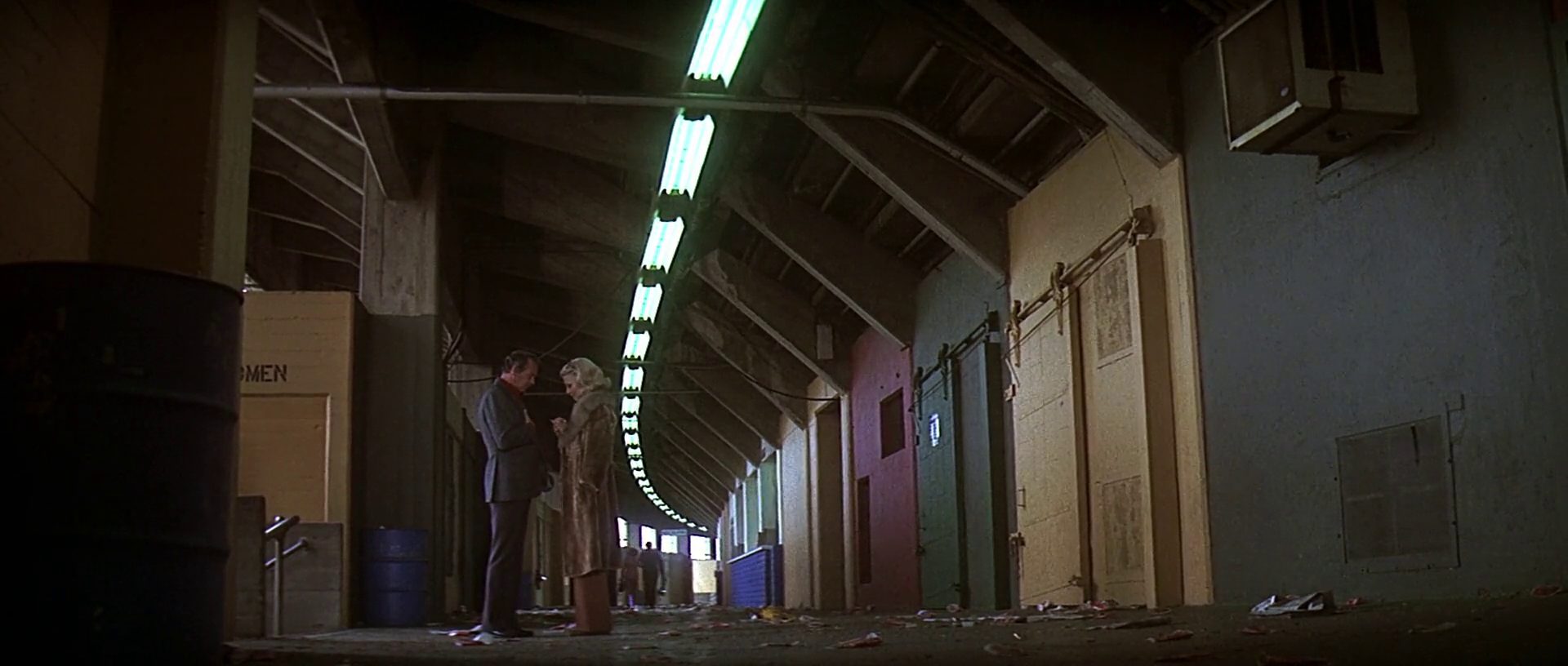 Two-Minute Warning garbage hallway